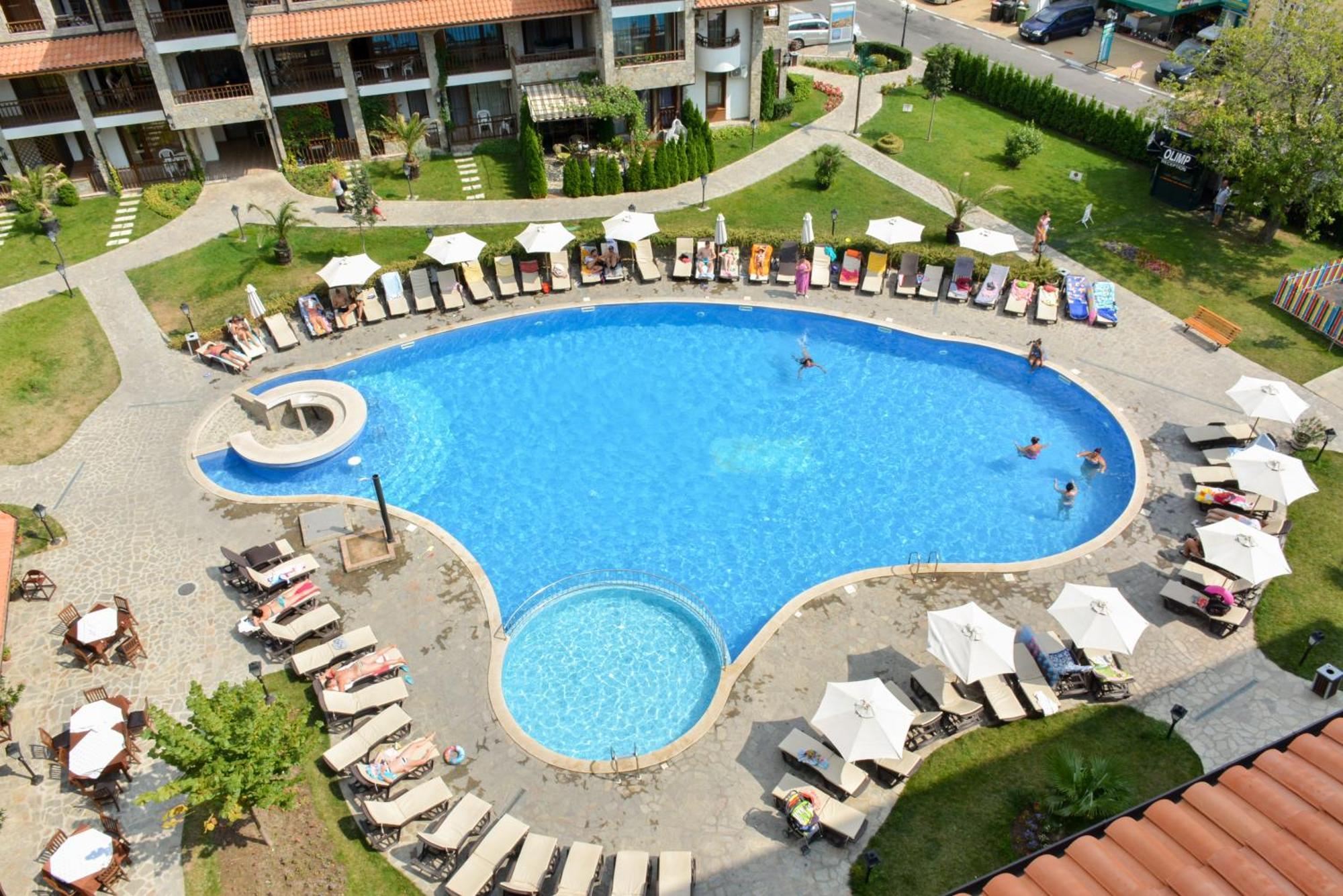 Olymp Apart-Complex Sveti Vlas Bagian luar foto