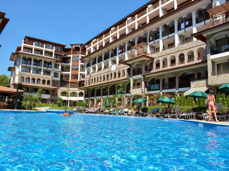 Olymp Apart-Complex Sveti Vlas Bagian luar foto