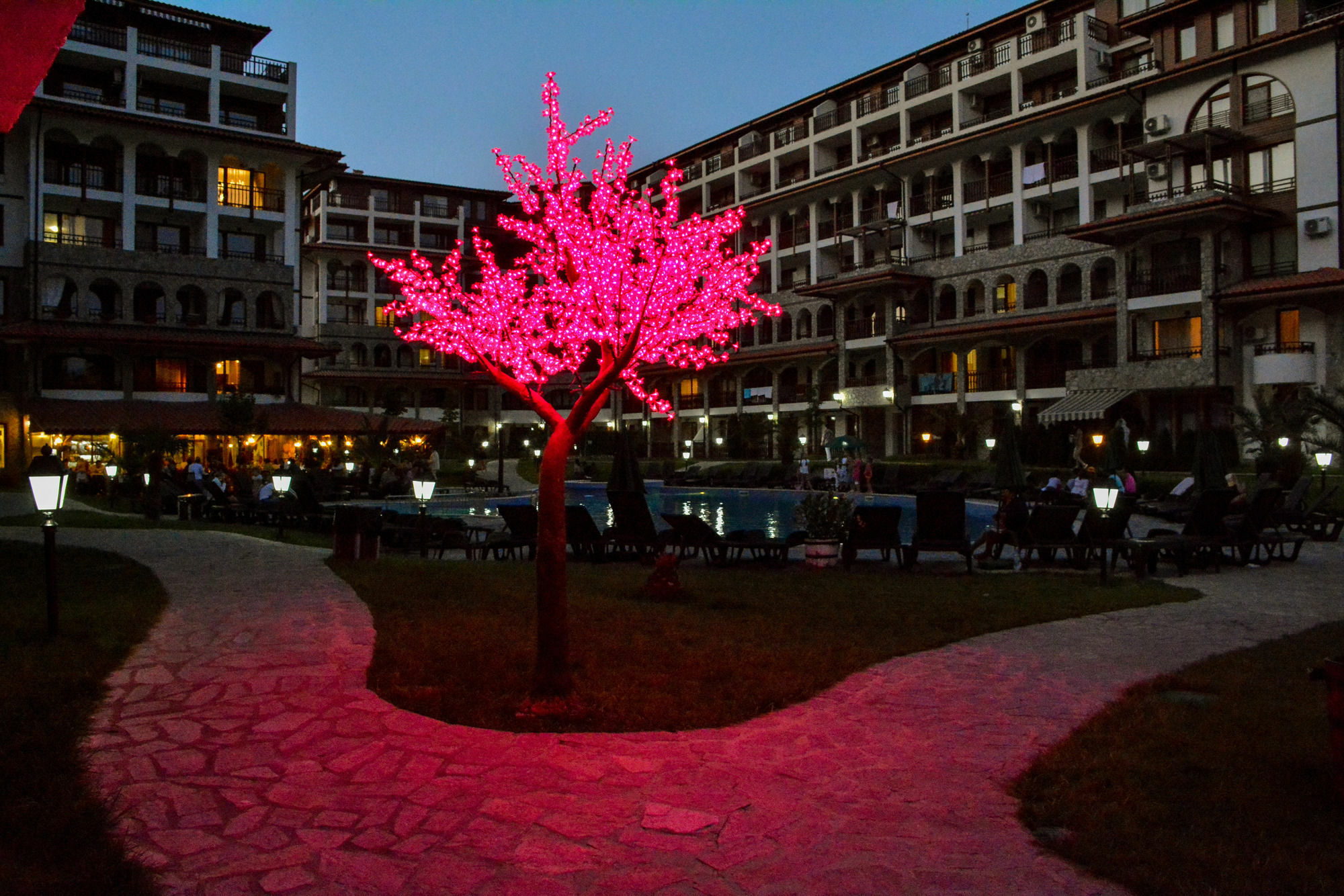 Olymp Apart-Complex Sveti Vlas Bagian luar foto
