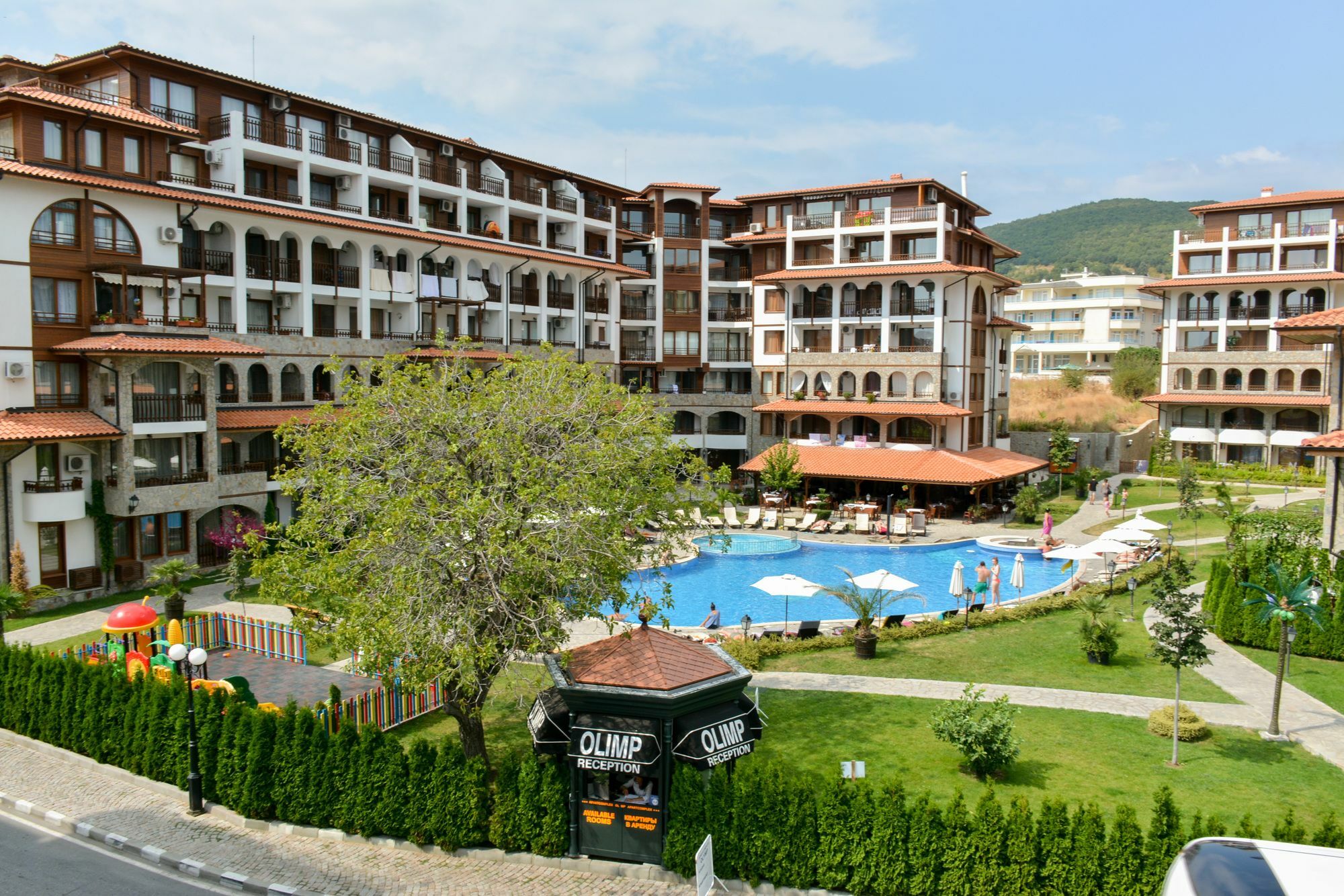 Olymp Apart-Complex Sveti Vlas Bagian luar foto