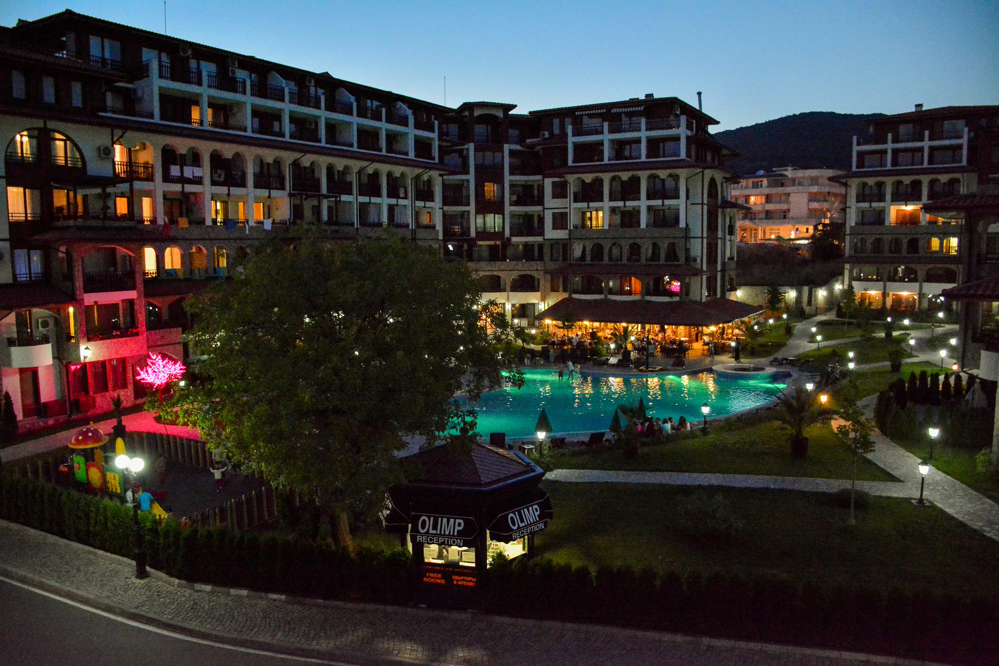 Olymp Apart-Complex Sveti Vlas Bagian luar foto